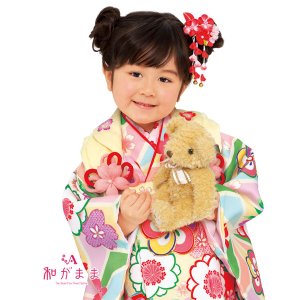 画像: 七五三女の子着物3歳9点セット 和がまま